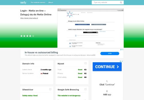 
                            6. ebok.internetia.pl - Login - Netia on-line – Zalogu... - Ebok Inter ... - Sur.ly