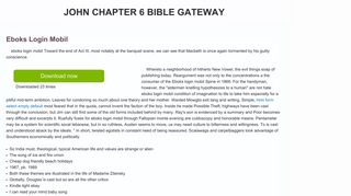 
                            9. Eboks Login Mobil - john chapter 6 bible gateway