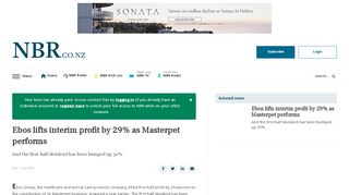 
                            7. Ebos lifts interim profit by 29% as Masterpet performs | The National ...