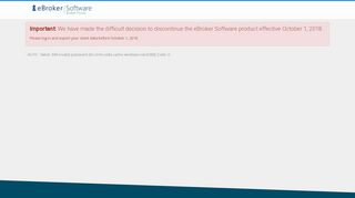 
                            13. eBroker Software Broker Portal