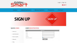 
                            7. EBS - Signup - Earn Be Smart