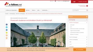 
                            10. EBS Universität für Wirtschaft und Recht | e-fellows.net