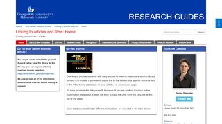 
                            5. EBSCO and ProQuest - Linking to articles and films - GSU Library ...