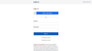 
                            1. EBSCO Host Login