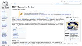 
                            7. EBSCO Information Services - Wikipedia