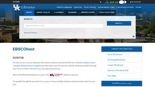 
                            9. EBSCOhost University of Kentucky Libraries