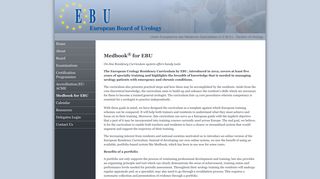 
                            9. EBU - European Board of Urology - Medbook for EBU