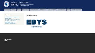 
                            9. ebys: Sisteme Giriş