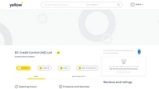 
                            6. EC Credit Control (NZ) Ltd Auckland Region | Yellow® NZ