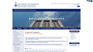 
                            3. EC :: Email Students :: Education Commons at OISE