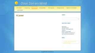 
                            10. EC power | Door Zon en Wind