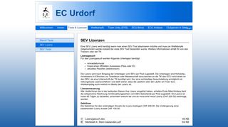 
                            10. EC Urdorf - SEV-Lizenz