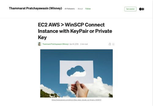 
                            8. EC2 AWS > WinSCP Connect Instance with KeyPair or Private Key