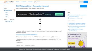 10. EC2 Network Error : Connection timeout - Stack Overflow