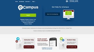 
                            3. eCampus - Learning Management System | Texas A&M University