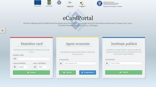 
                            2. eCardPortal - Card Profesional European