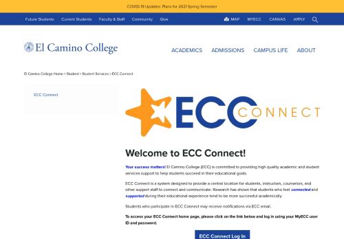 
                            7. ECC Connect - El Camino College