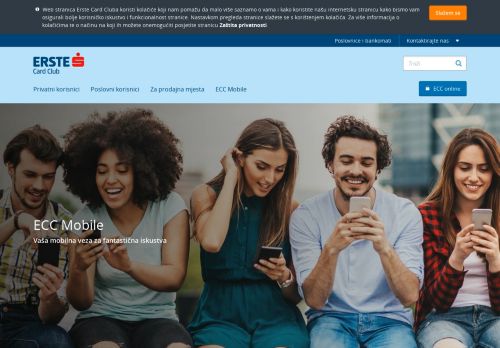 
                            5. ECC Mobile - Karticom plaćate, aplikacijom ... - Erste Card Club