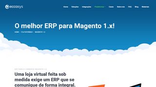 
                            5. Eccosys - O melhor ERP para Magento 1.x