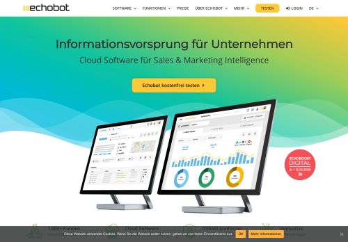 
                            3. Echobot - Aktuelle Daten & professionelles Monitoring von Firmen ...