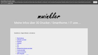 
                            13. echodevice - mwinklers Webseite!