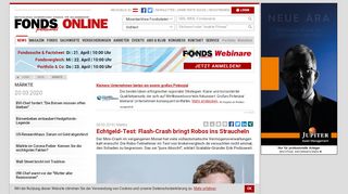 
                            7. Echtgeld-Test: Flash-Crash bringt Robos ins Straucheln - FONDS ...