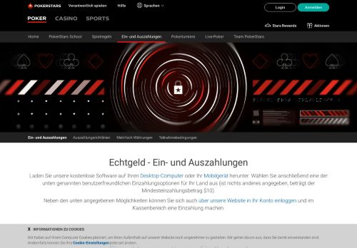 
                            11. Echtgeldpoker - sichere Ein- und Auszahlungen - Onlinepoker spielen