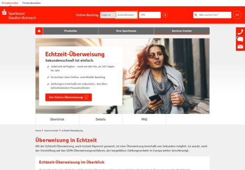 
                            13. Echtzeit-Überweisung | Sparkasse Staufen-Breisach