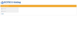 
                            9. ECITIE E-Voting - Ecities