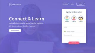 
                            1. Eckovation: Social Learning Platform and Online Courses