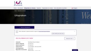 
                            11. ecli:nl:rbnho:2017:6604 - Uitspraken - De Rechtspraak