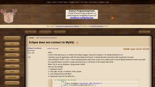 
                            7. Eclipse does not connect to MySQL (JDBC and Relational Databases ...