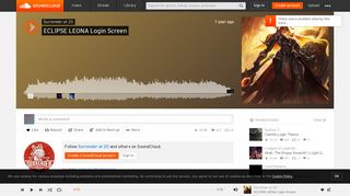 
                            4. ECLIPSE LEONA Login Screen by Surrender at 20 ... - SoundCloud