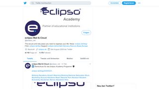 
                            6. eclipso Mail & Cloud (@eclipso_net) | Twitter