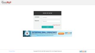 
                            3. ECM - Login Page - Netcore Solutions