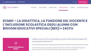 
                            3. ecm01 – la didattica, la funzione del docente e l ... - Orienta Campus