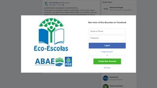 
                            9. Eco-Escolas - ALIMENTAÇÃO SAUDÁVEL E SUSTENTÁVEL O site ...