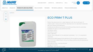 
                            13. ECO PRIM T PLUS, technical sheet | Mapei