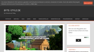 
                            11. Eco-Server automatisiert mit Powershell updaten lassen | byte-style.de