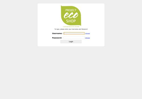 
                            5. Eco Shop Admin System :: Login