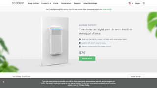 
                            12. ecobee Switch+ | ecobee | Smart Home Technology