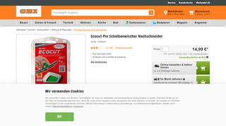 
                            7. Ecocut Pro Scheibenwischer Nachschneider kaufen bei OBI