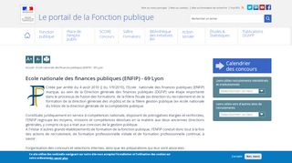 
                            3. Ecole nationale des finances publiques (ENFIP) - 69 Lyon | Portail de ...