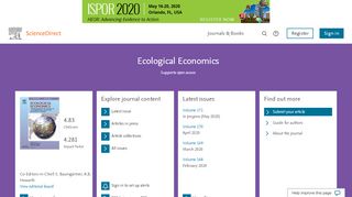 
                            7. Ecological Economics | ScienceDirect.com
