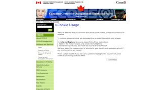 
                            5. eCommerce - Canadian Centre for Occupational Health and Safety