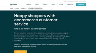
                            2. Ecommerce Customer Service | Zendesk