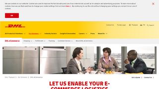 
                            3. eCommerce Logistics | DHL eCommerce | Thailand