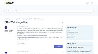 
                            4. Ecommerce University | Offer Wall Integration - Shopify APIs &amp ...