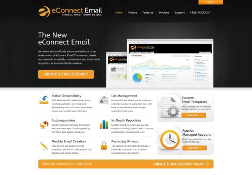 
                            13. eConnect Email: Web Based Email Marketing Campaign Software ...