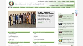 
                            2. Economic Community of West African States(ECOWAS) | .